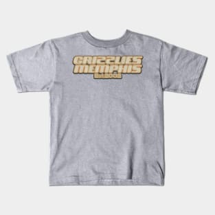 Memphis Grizzlies / Old Style Vintage Kids T-Shirt